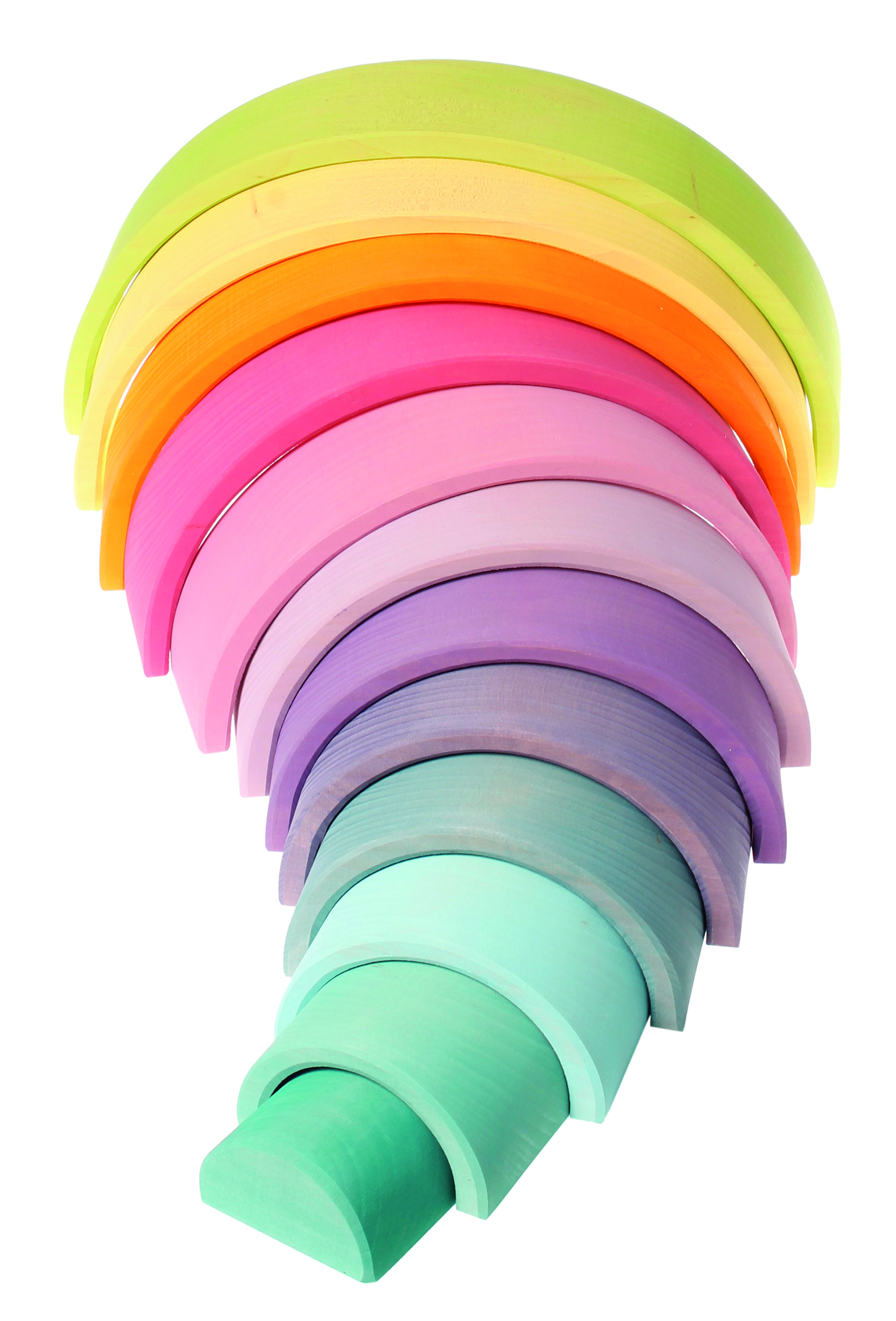Regenboog 12-delig pastelkleuren