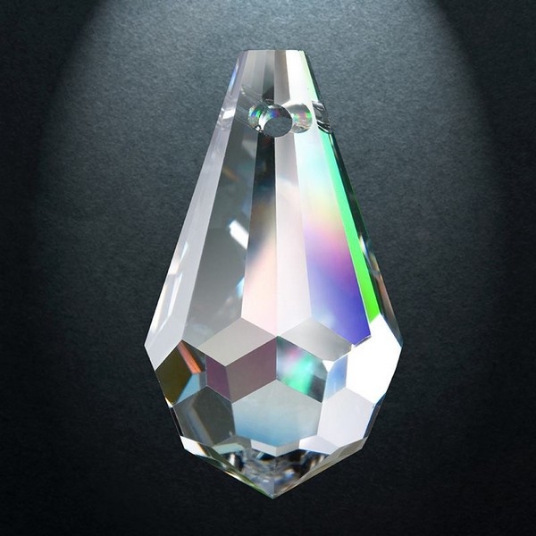 Regenboog kristal, druppel 20mm