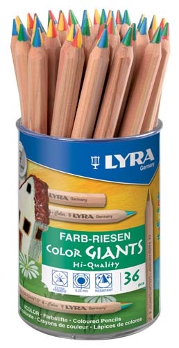 4 kleuren potlood