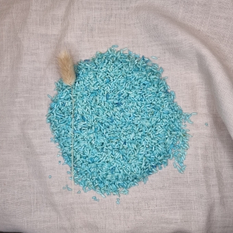 Speelrijst, licht blauw