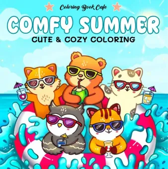 Cozy kleurboek 'Comfy Summer'