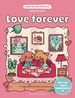 Cozy kleurboek 'Love forever'