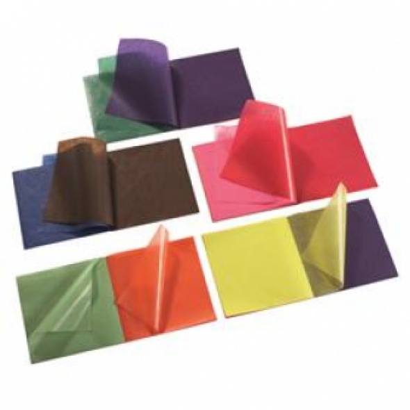 Vliegerpapier 16x16 kerstkleuren