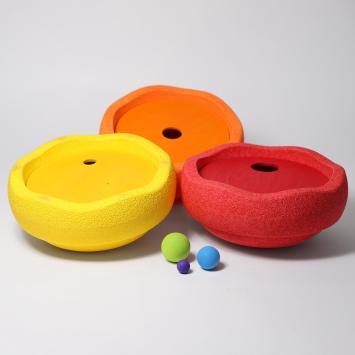 Grimm's x Stapelstein Rolling discs - Warm classic (3st)