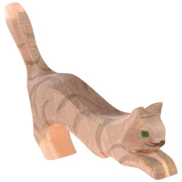 Kat, springend 