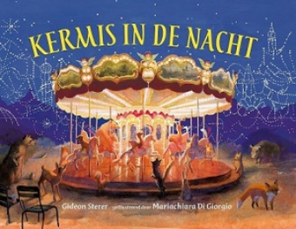 Kermis in de nacht.