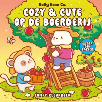 Cozy kleurboek 'Cozy & Cute op de boerderij'