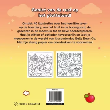 Cozy kleurboek 'Cozy & Cute op de boerderij'