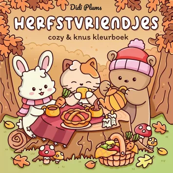 Cozy kleurboek 'Herfstvriendjes'
