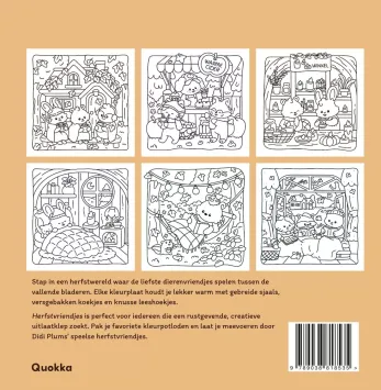 Cozy kleurboek 'Herfstvriendjes'