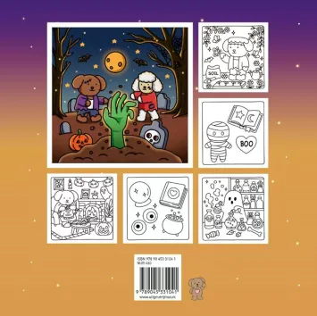 Cozy kleurboek 'Friendly spooky'