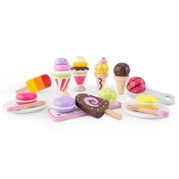 Houten ijssalon speelset 2
