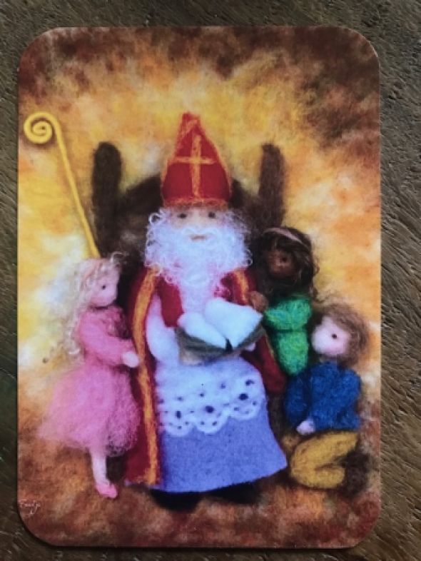 Jaarringkaart Sinterklaas