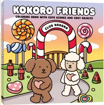 Cozy kleurboek 'Kokoro friends'