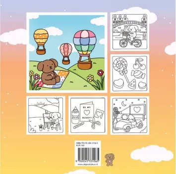 Cozy kleurboek 'Kokoro friends'