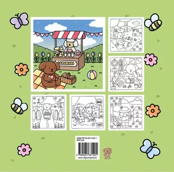 Cozy kleurboek 'Kokoro Spring'