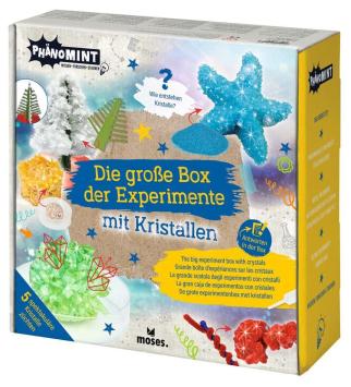 Grote experimenten box, kristallen