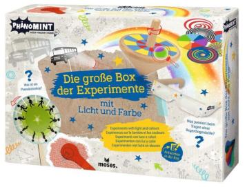 Grote experimenten box, licht en kleur