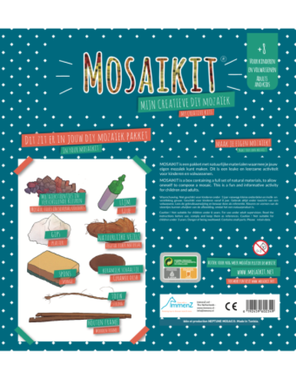 Mozaiek, olijfboom DIY