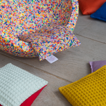 Pittenzakje Confetti (pastel set)