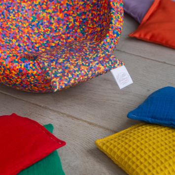 Pittenzakje Confetti (regenboog set)