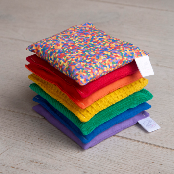 Pittenzakje Confetti (regenboog set)
