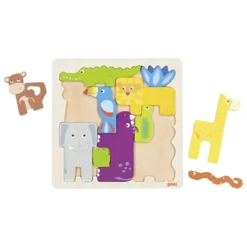 Houten puzzel Safari