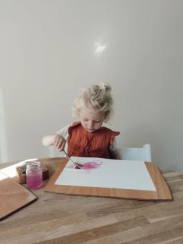 Teken- en schilderplank Waldorf groot