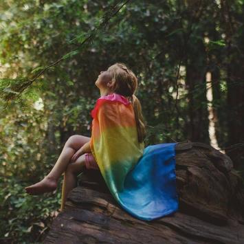 Speelcape Regenboog