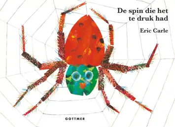 De spin die het te druk had (kartonboek)