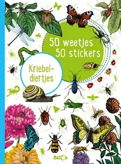 Weetjes en stickerboek, kriebelbeestjes