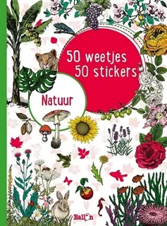 Weetjes en stickerboek, natuur